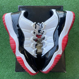 Jordan Concord Bred Low 11s Size 10.5