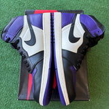 Jordan Court Purple 1s Size 11.5