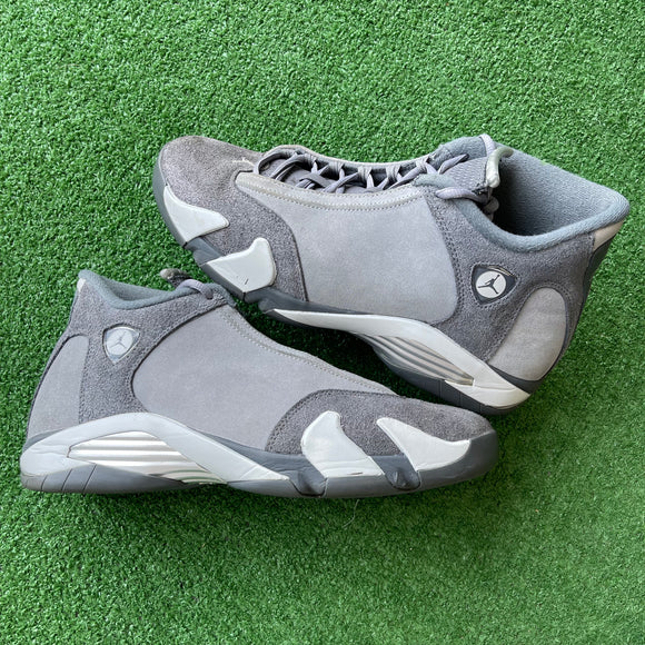 Jordan Flint Grey 14s Size 10