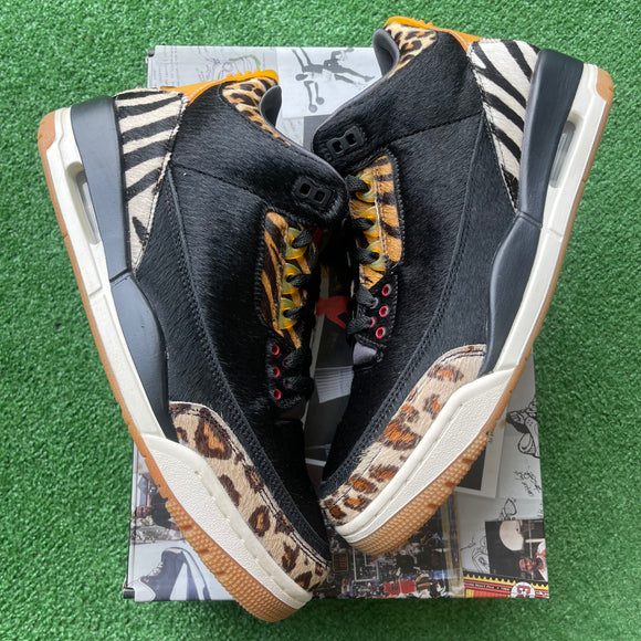 Jordan Animal Instinct 3s Size 9.5