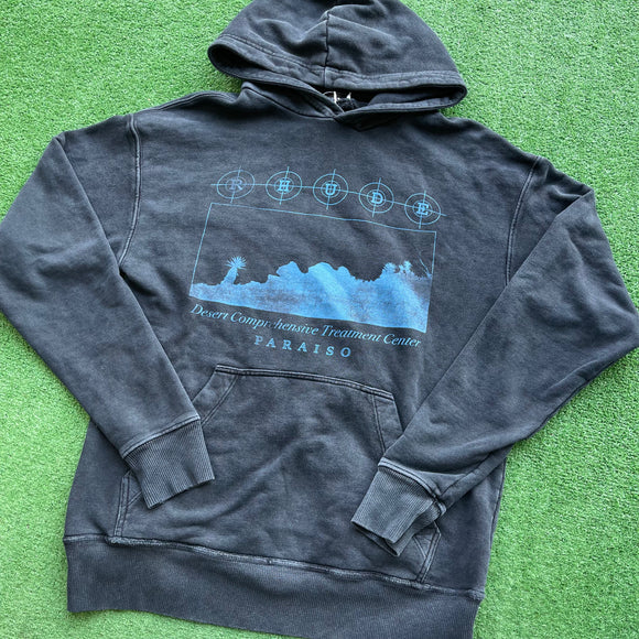 Rhude hoodie sizing hotsell