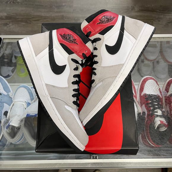 Jordan Light Smoke Grey 1s Size 10.5
