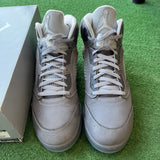 Jordan Wolf Grey 5s Size 14