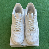 Nike White Air Force 1s Size 11.5