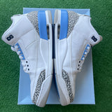 Jordan UNC 3s Size 11