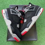 Jordan Bred 4s Size 10