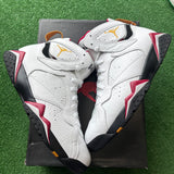 Jordan Cardinal 7s Size 10.5