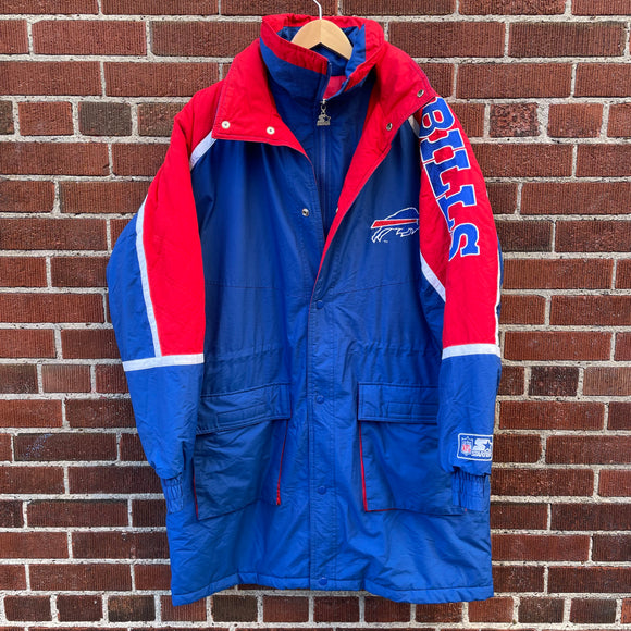 Vintage Buffalo Bills Winter Starter Jacket Size XL