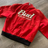 Vintage NASCAR Budweiser Jacket Size L