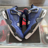 Jordan Winterized Loyal Blue 4s Size 4Y
