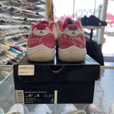 Jordan Pink Snakeskin Low 11s Size 6.5W/5M
