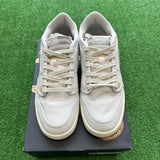 Jordan Union White Canvas AJKO Low 1s Size 9.5