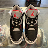 Jordan 2017 Black Cement 3s Size 10.5