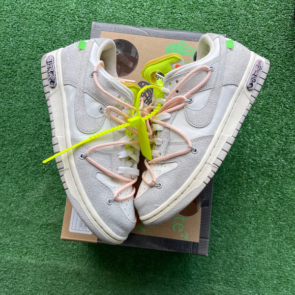 Nike Off White Lot 12 Low Dunks Size 7.5