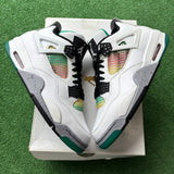 Jordan Lucid Green Rasta 4s Size 11.5W/10M