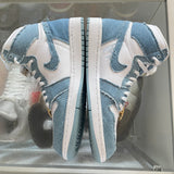 Jordan Denim 1s Size 10W/8.5M