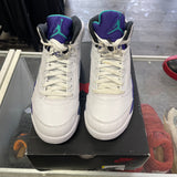 Jordan Grape 5s Size 8