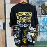 Vintage BoomTown Wyoming Tee Size XL
