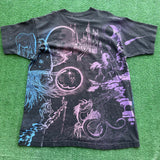 Vintage Wizard AOP Tee Size XL