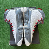 Jordan Fire Red 9s Size 6Y