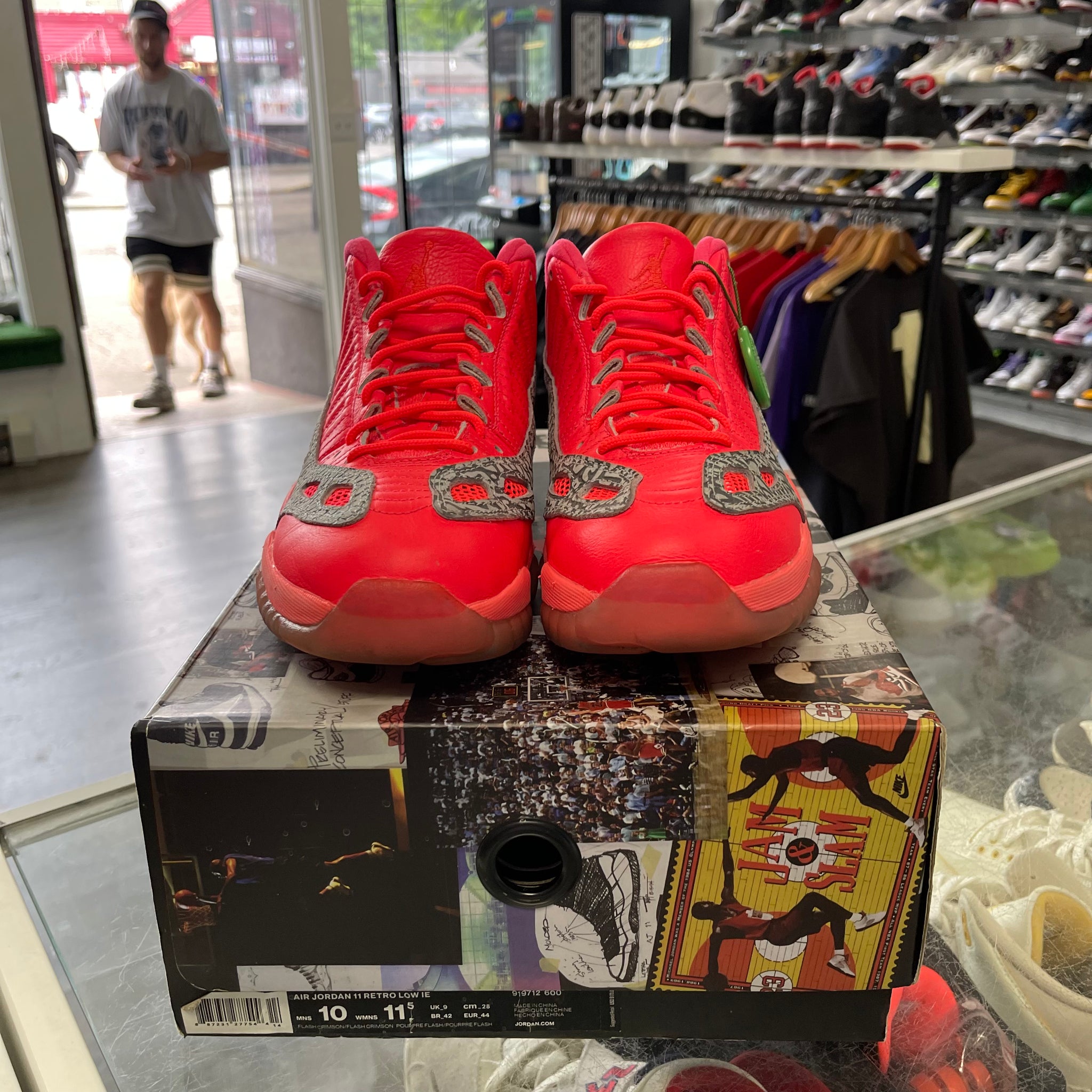 Jordan 11 ie crimson on sale