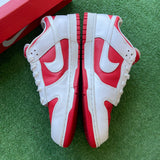 Nike Championship Red Low Dunks Size 11.5