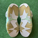 Jordan Mint Foam 6s Size 7.5W/6M
