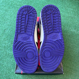 Jordan Court Purple 1s Size 11.5