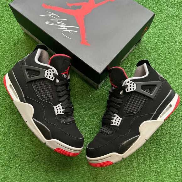 Jordan Bred 4s Size 10