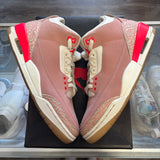 Jordan Rust Pink 3s Size 10W/8.5M