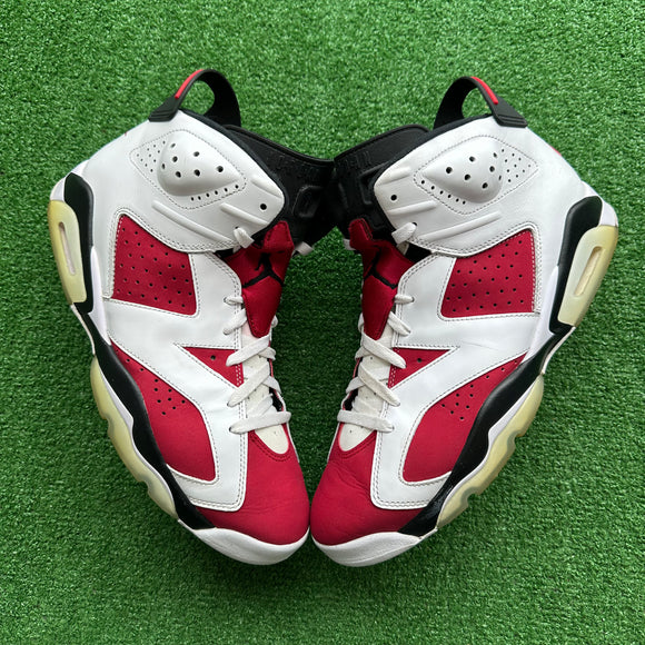 Jordan Carmine 6s Size 12