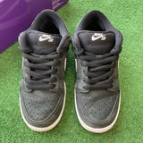 Nike Black Gum SB Low Dunks Size 6.5