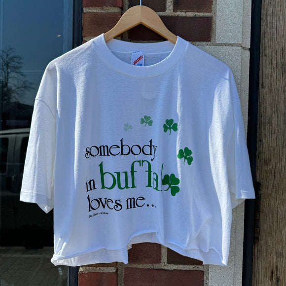 Vintage Buffalo St. Patrick’s Crop Top Size XL