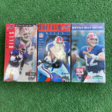 Vintage Buffalo Bills VHS Tapes (lot of 3)