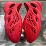Yeezy Vermillion Foam Runners Size 10