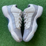 Jordan Cement Grey Low 11s Size 4Y