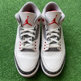 Jordan Fire Red 3s Size 10.5