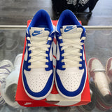 Nike Racer Blue Low Dunks Size 6Y