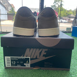 Jordan Mocha Low 1s Size 12