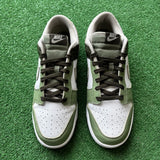Nike Oil Green Cargo Low Dunks Size 10
