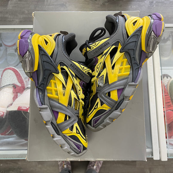 Belenciaga Purple Yellow Track 2 Size 7