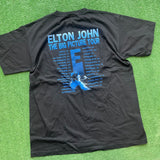 Vintage Elton John Tour Tee Size XL