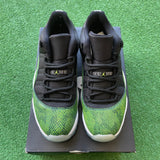 Jordan Green Snake Skin Low 11s Size 9.5