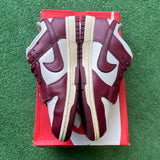 Nike Team Red Low Dunk Size 8W/6.5M