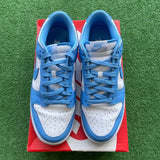 Nike UNC Low Dunks Size 10