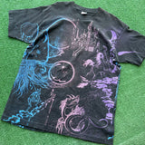 Vintage Wizard AOP Tee Size XL