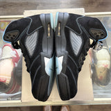Jordan Black University Blue 5s Size 8