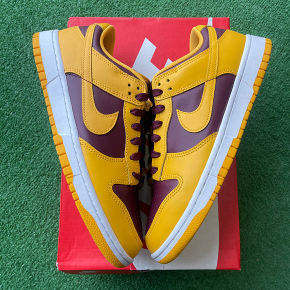 Nike Arizona State Low Dunks Size 9.5