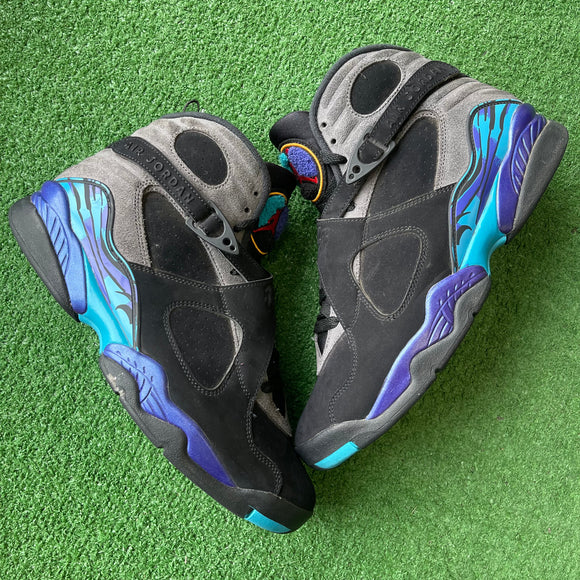 Jordan Aqua 8s Size 10