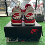 Jordan Fire Red 3s Size 12